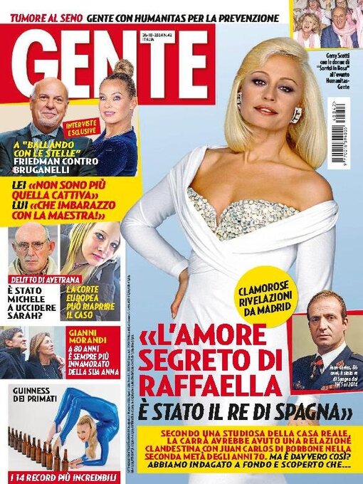 Title details for Gente by Hearst Magazines Italia spa - Available